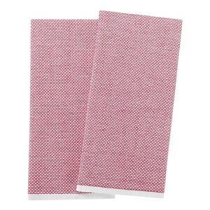 Better Homes‎ Gardens Red Cotton Polyester Woven Oversized Kitchen Towels 2 Pack